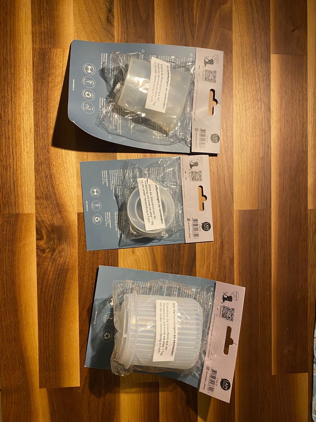 Kit bricolage: Giessformen Set - 3 Grössen – Nuovo e nell'imballaggio originale da Zürich venduto da drummergirl98