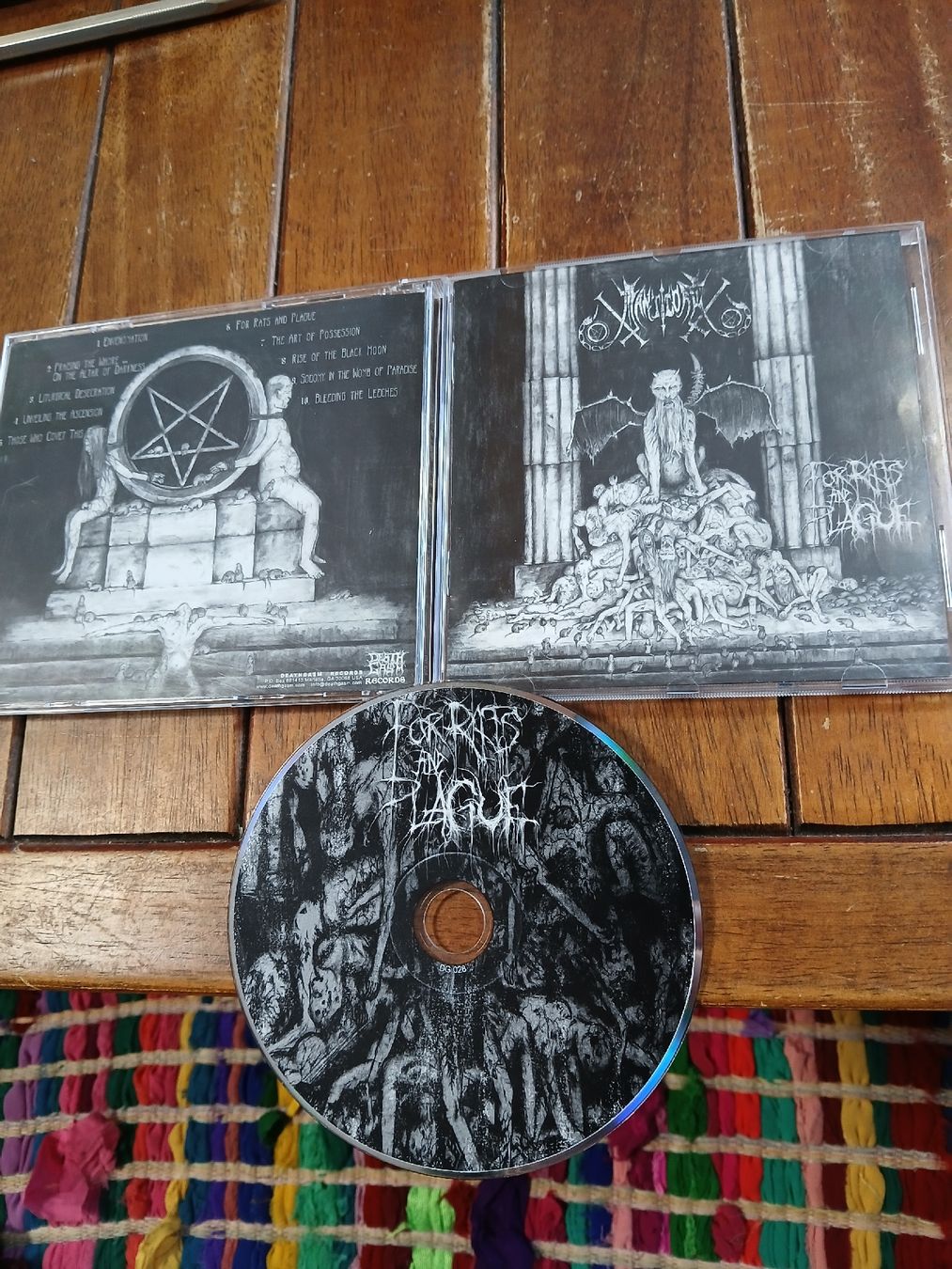 CD: manticore- For rats... – Usato da St-Cergue venduto da VeganWarrior