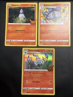 Pokémon Karten Set Litwick Lampent Chandelure Halloween
