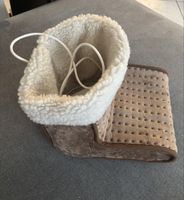 Neuer flauschiger Fusswärmer für kalte Wintertage
