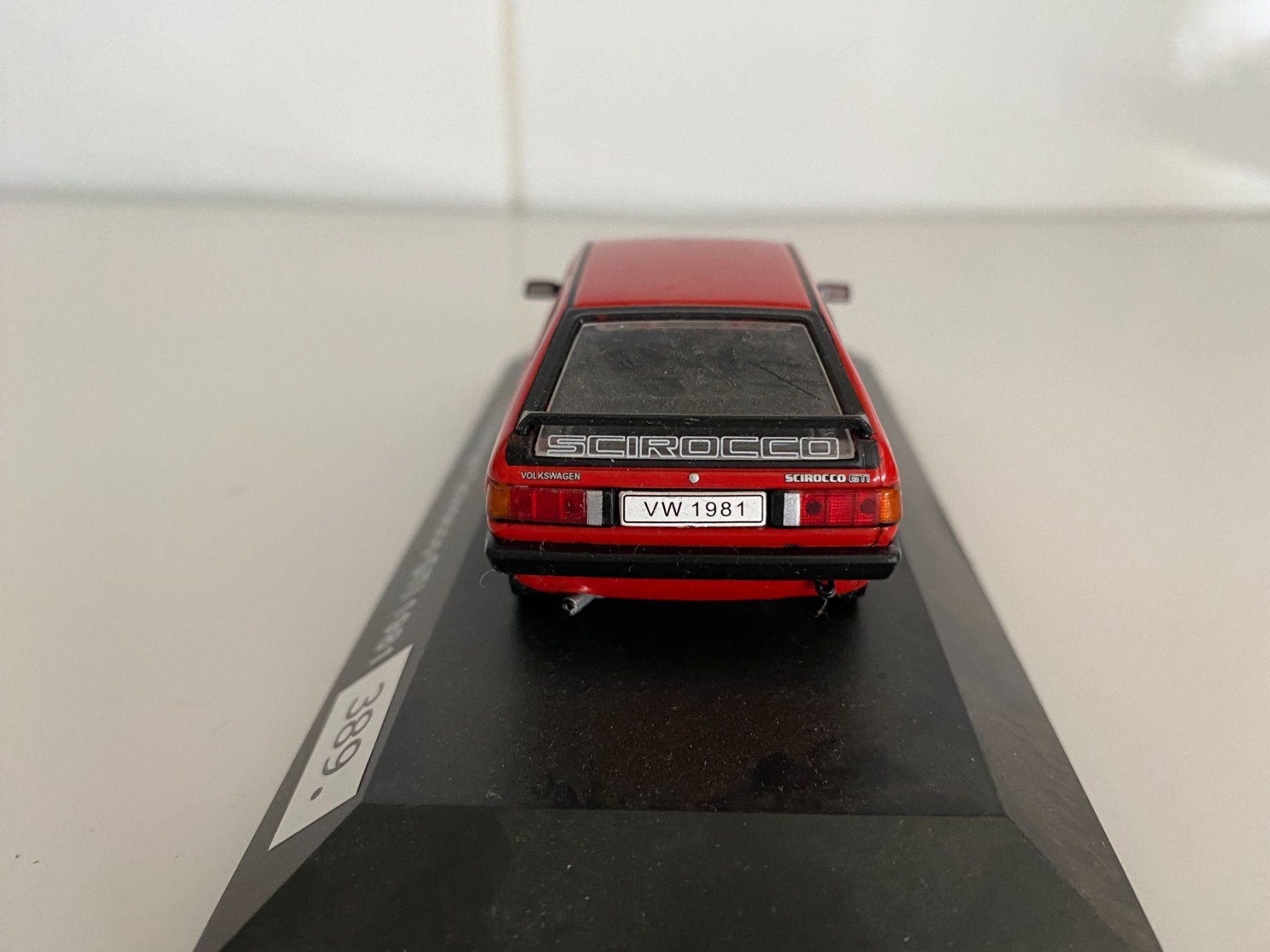 Volkswagen Modellini d'auto: Volkswagen VW Scirocco GTi 1981 1-43 389 – Usato da Männedorf venduto da toroloco1953 1