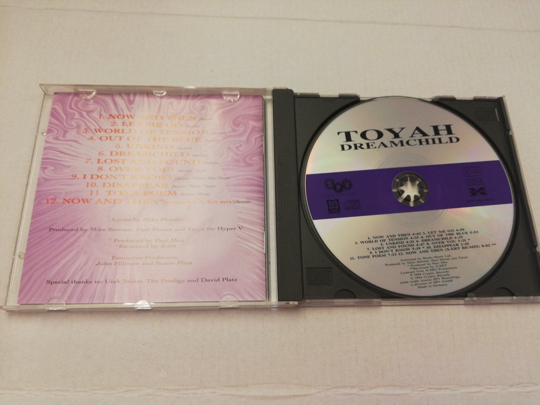 CDs: TOYAH - DREAM CHILD – D'occasion à Bern par Vinylsound.ch 2