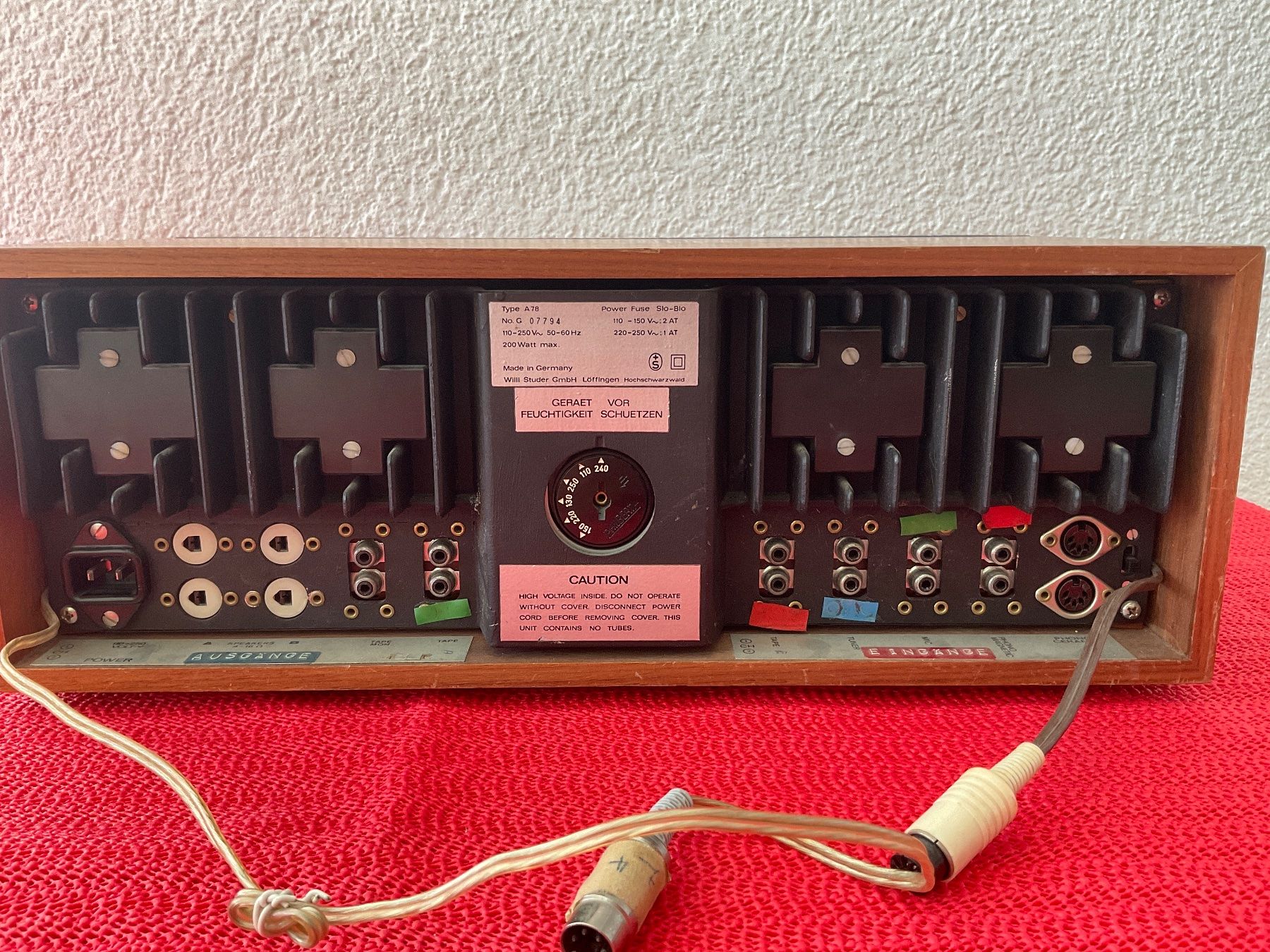 Revox Amplificateurs: ReVox A 78 Stereo Amplifier – D'occasion à Langenthal par RronJora 5