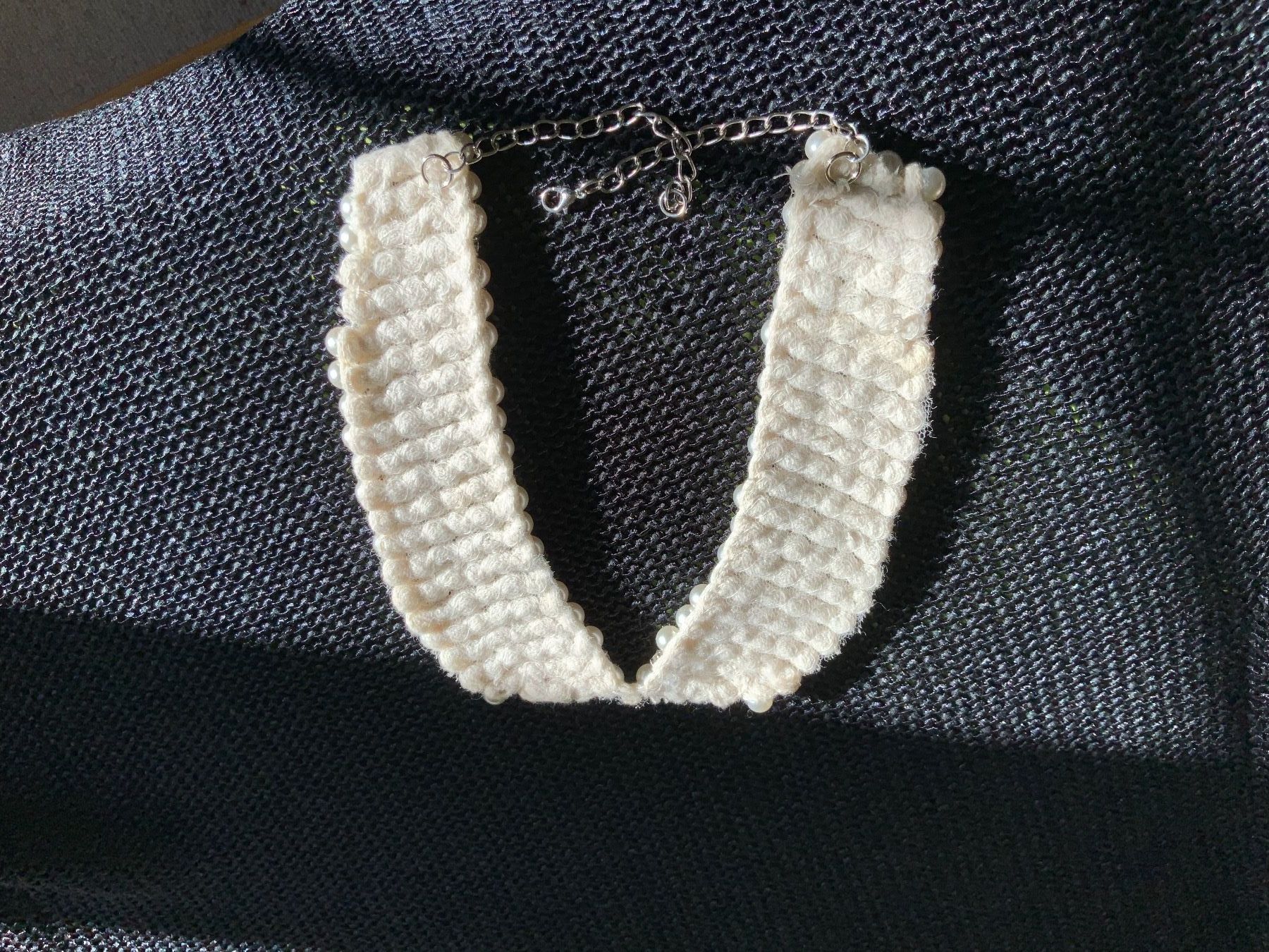 Ketten: Modeschmuck: Perlenhalskette mit Glaskristallen, Handarbeit – Gebraucht aus Zürich von ancillaschmidhauser 5
