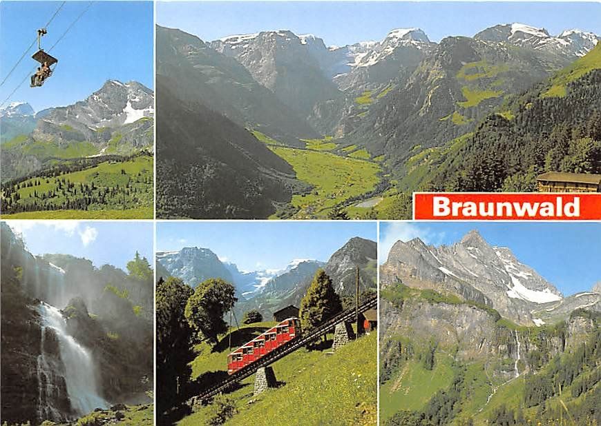 Cartes postales: GL - Braunwald – D'occasion à Ottikon b.Kemptth. par Neptun1974