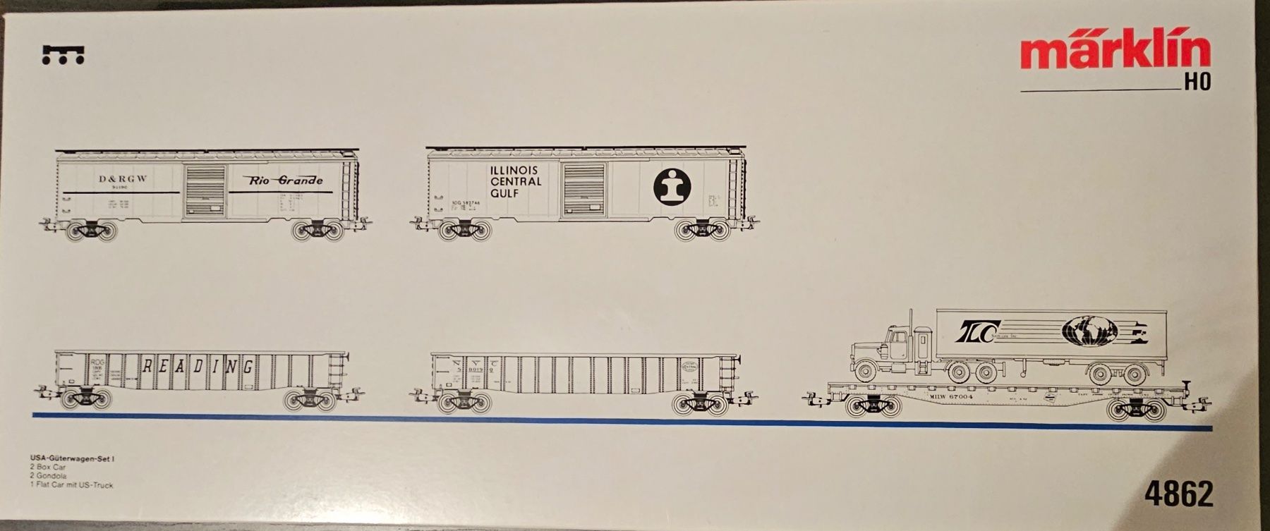 Märklin Modellini di ferrovie: Märklin 4862 – Nuovo e nell'imballaggio originale da Balsthal venduto da nidja13