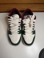 Nike Dunk Low Turnschuhe Herren weiss/grün/bordeaux Grösse 4