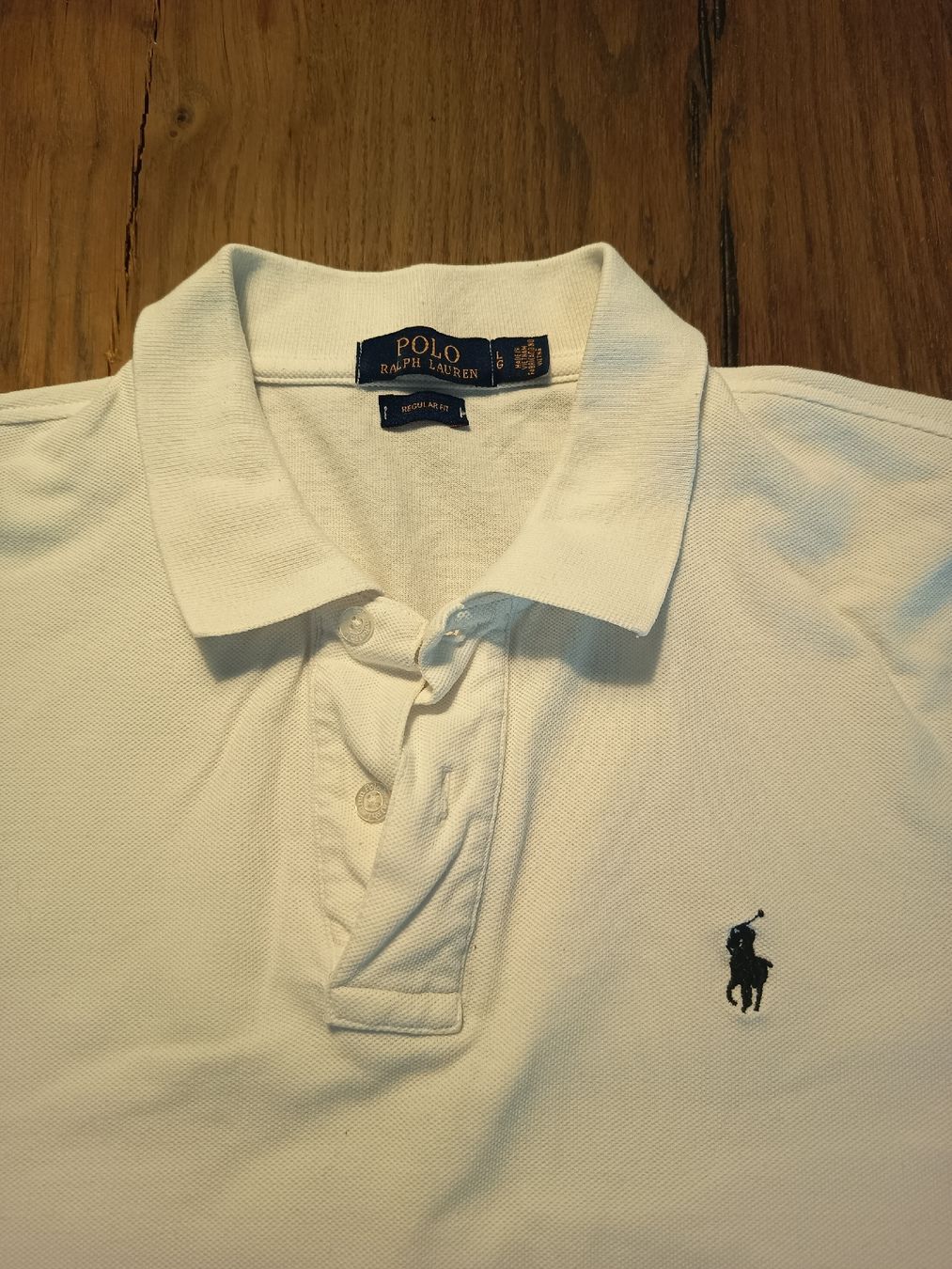 Polo Ralph Lauren Poloshirt weiss L (Gebraucht) in Belp für CHF 5 – mit ...