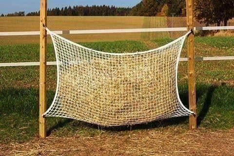 Mangimi: Pferde Heunetz Flexi Strong Grösse:  90 x 90cm – Nuovo e nell'imballaggio originale da St. Gallen venduto da schnaeppchen-preise 2