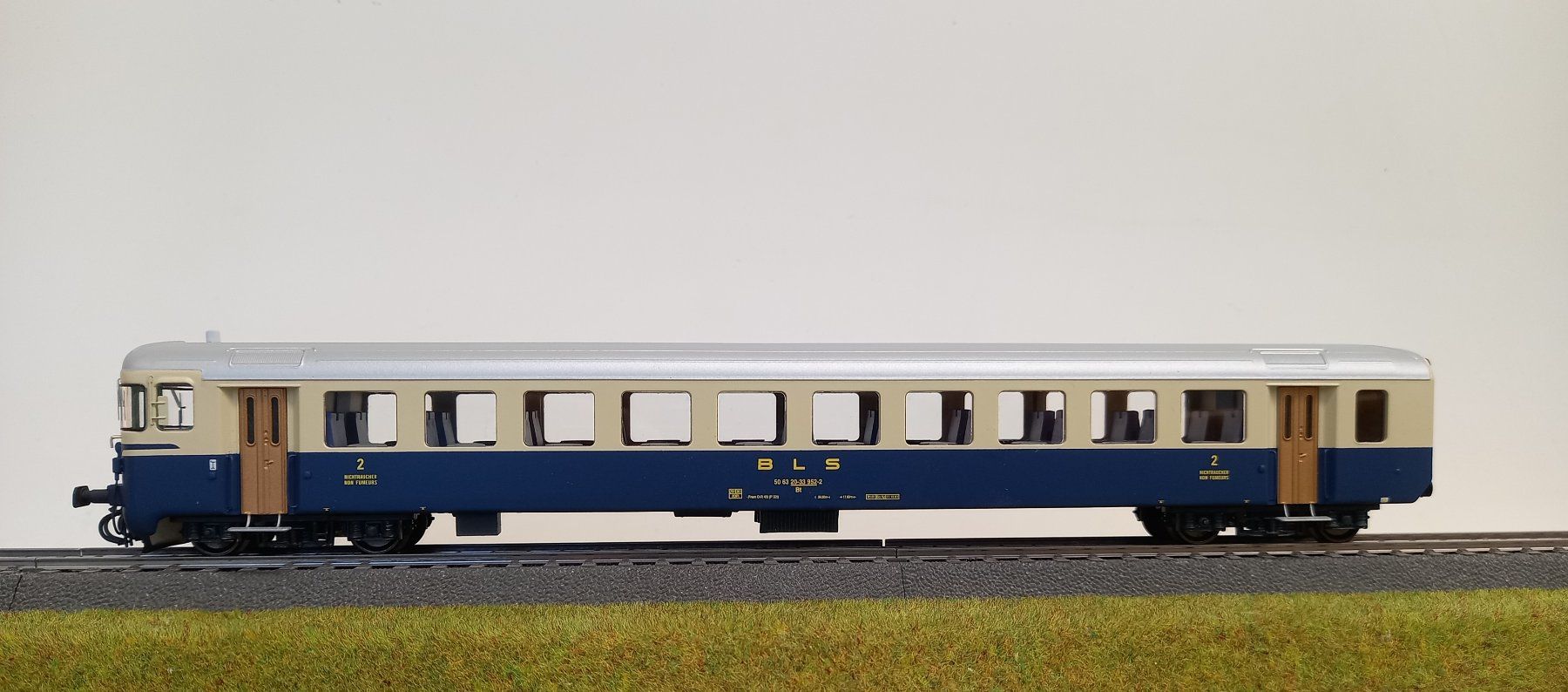 Modelleisenbahnen: BLS Bt 952 mowiform / Hui Modellbau – Neu und originalverpackt aus Buch b. Kümmertshausen von accipitergentilis 2