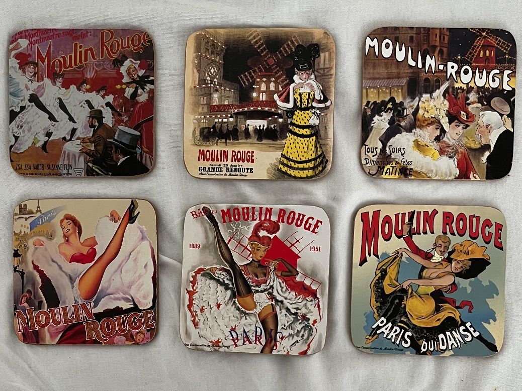 Untersetzer: MOULIN-ROUGE-UNTERSETZER / 1964 / 6 Stück – Neu (gemäss Beschreibung) aus Islikon von sav_m8xk 3