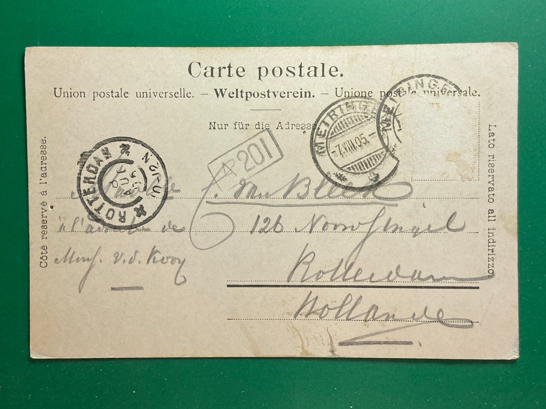 Cartes postales: Aareschlucht – D'occasion à Steg VS par danwer74 1