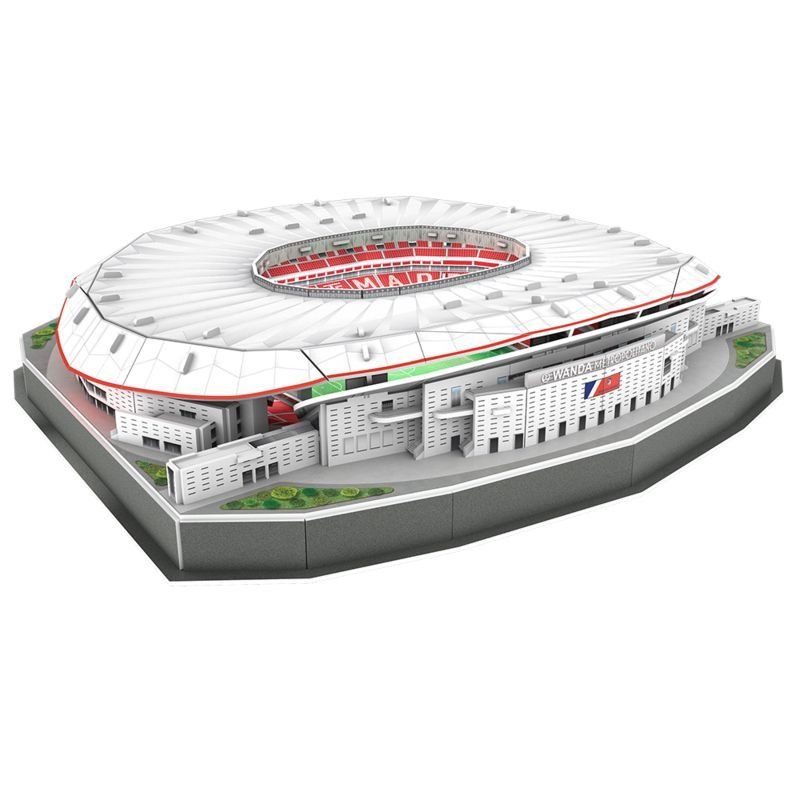 Puzzle: Atletico Madrid Stadion 3D Puzzle – Nuovo e nell'imballaggio originale da Wil SG venduto da Football-Legends 3