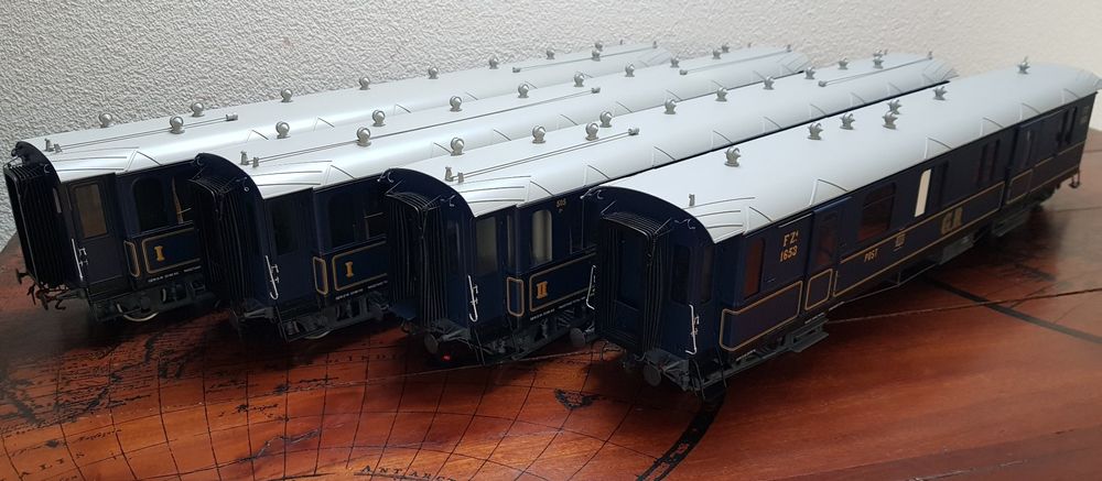FULGUREX O-2543 WAGEN Aüe 307 N° 17-10 006-8 1eCL DB BAUART ''1928