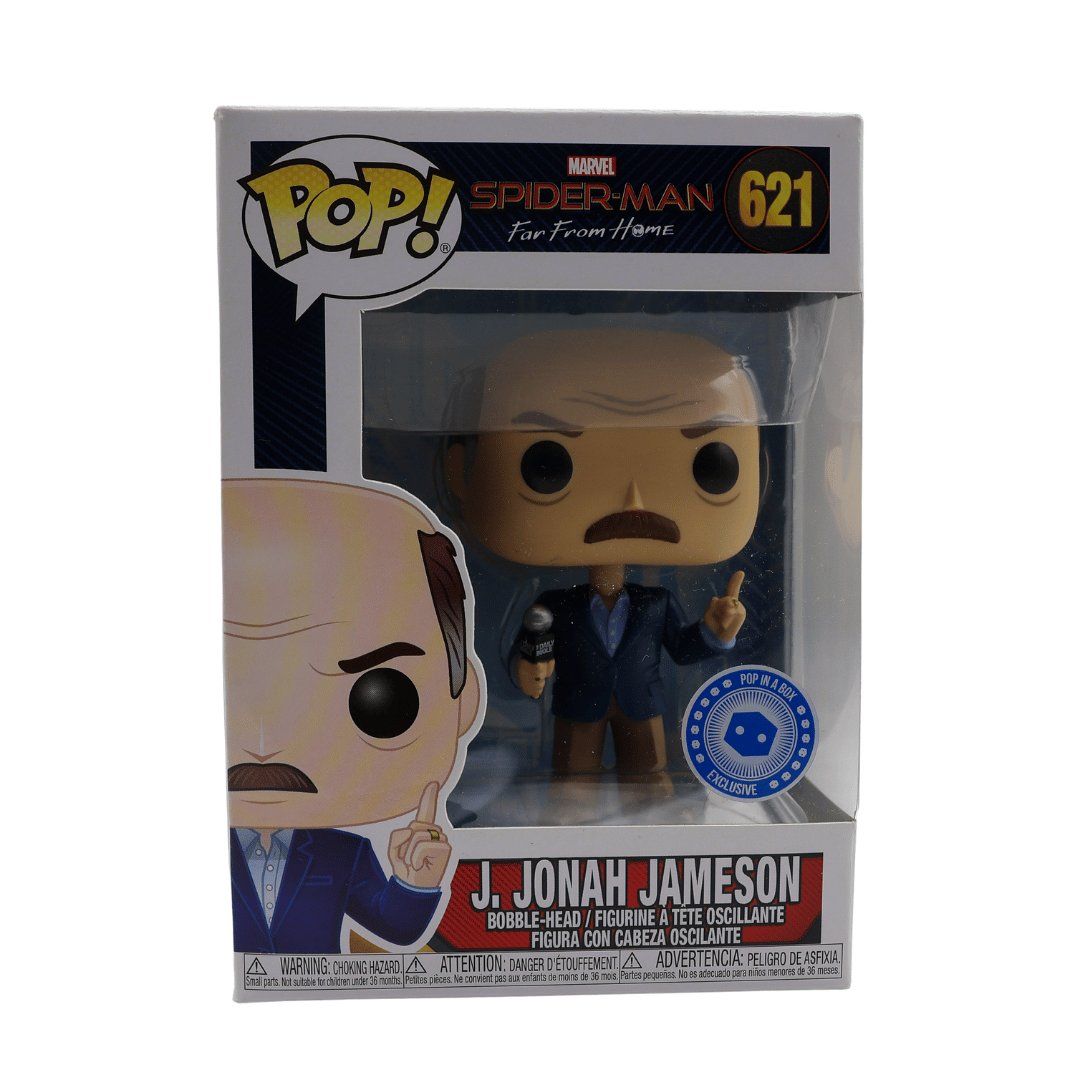 Funko Statuette: J. Jonah Jameson #621 Funko POP Marvel – Nuovo e nell'imballaggio originale da Paudex venduto da dindeboy