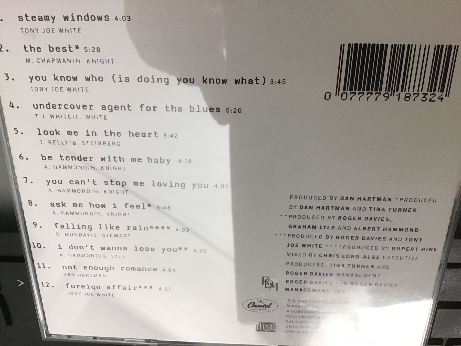 CD: tina turner   🥒 – Usato da Thierachern venduto da sweden08 1