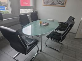 Glastisch/Konferenztisch XXL