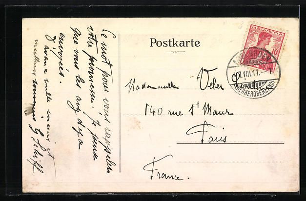Cartoline postali: Adelboden, Gut besuchte Eisbahn am Grand – Usato da Berlin venduto da bartko-reher 1