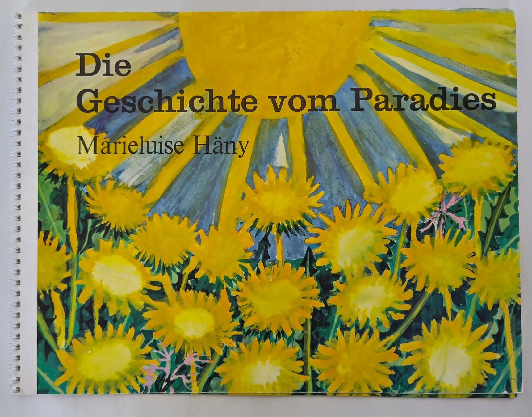 Libri: Die Geschichte vom Paradies / Bilderbuch 1972 Spralbindung – Usato da Bellach venduto da JingleJerry