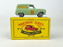 Matchbox Moko Lesney 59A  Singer - SILVER WHEELS! - MINT!