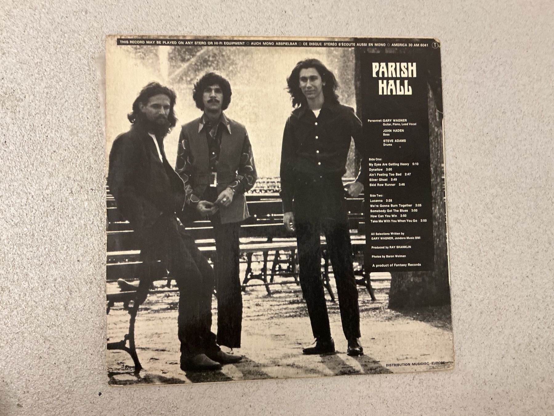Dischi in vinile: Parish Hall LP (VG+) – Usato da Winterthur venduto da Tumko-Vinyl 1