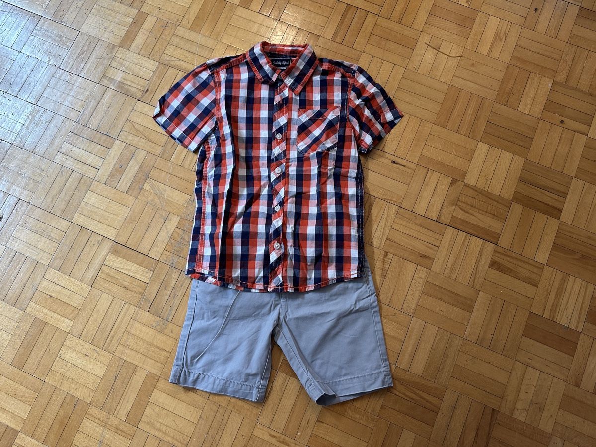 Lotti & Set di vestiti: Kleider Kombi Hemd & Hose 116 – Usato da Zürich venduto da Paleardi