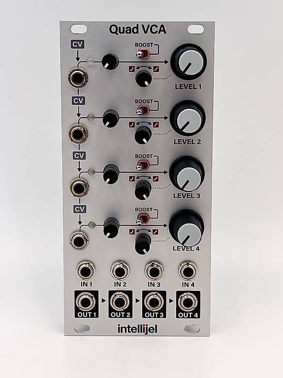Strumenti musicali: Intellijel Quad VCA - Eurorack Module – Usato da Uster venduto da imola99 1
