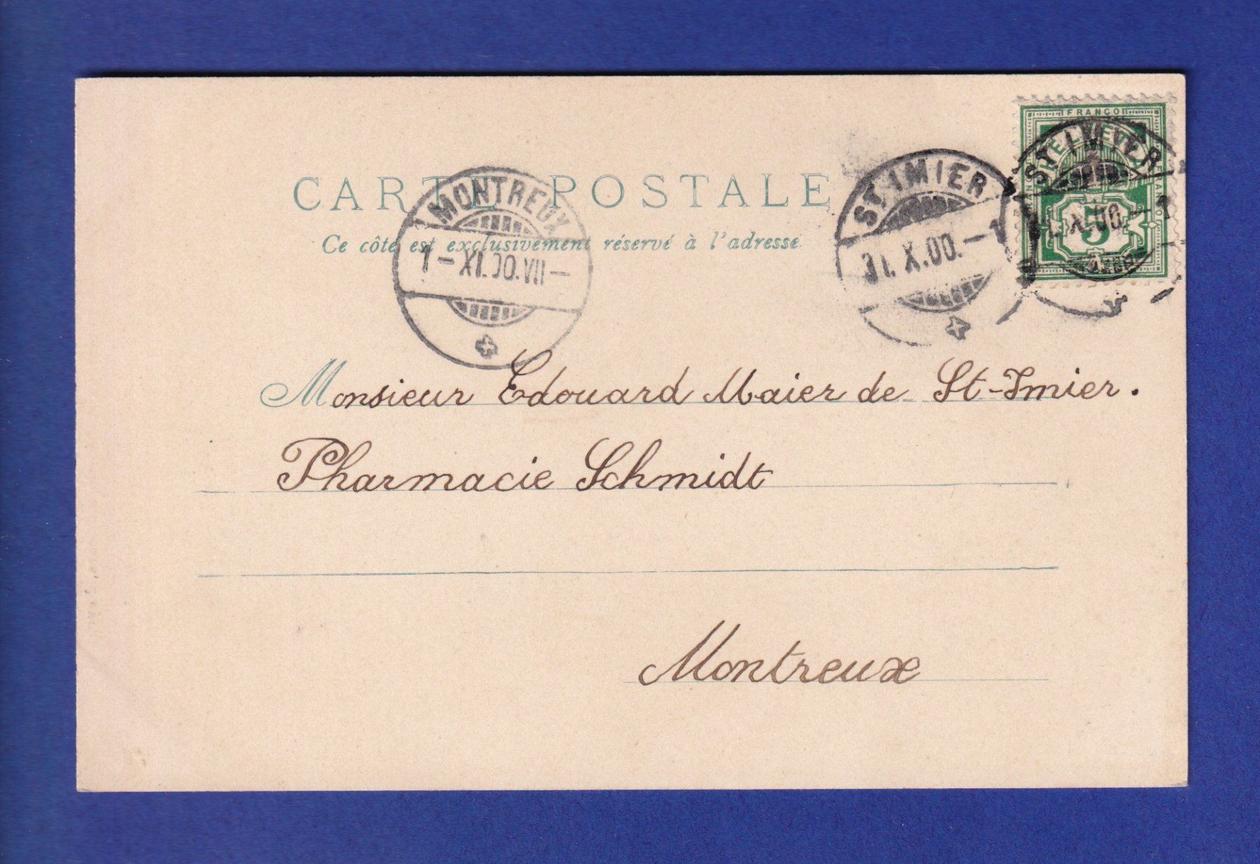 Cartoline postali: OISEAU - Des oies – Usato da Pully venduto da nicecards-shop 1