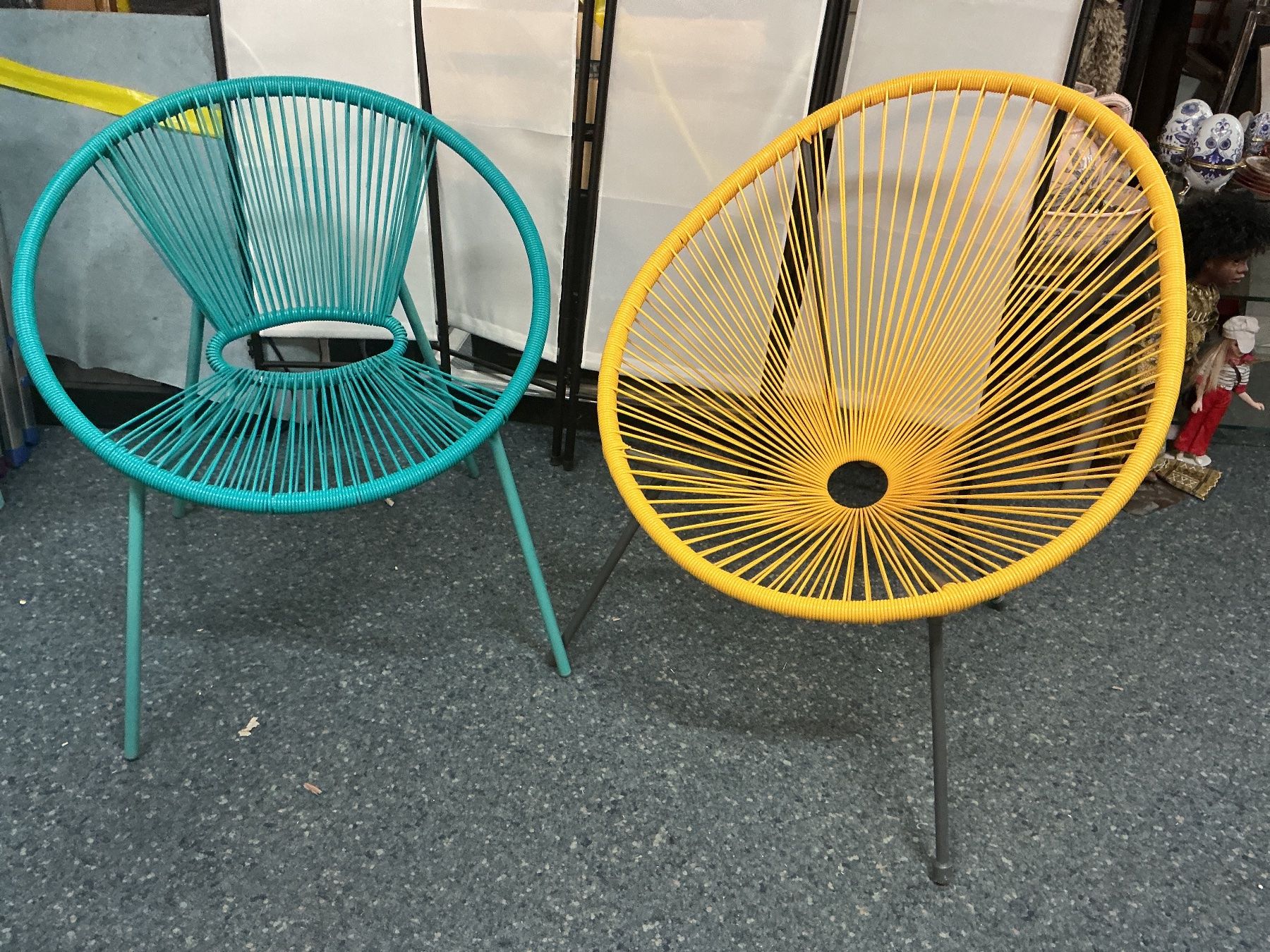 Chaises: 2 Spaghetti Sessel – D'occasion à Bern par vielerart