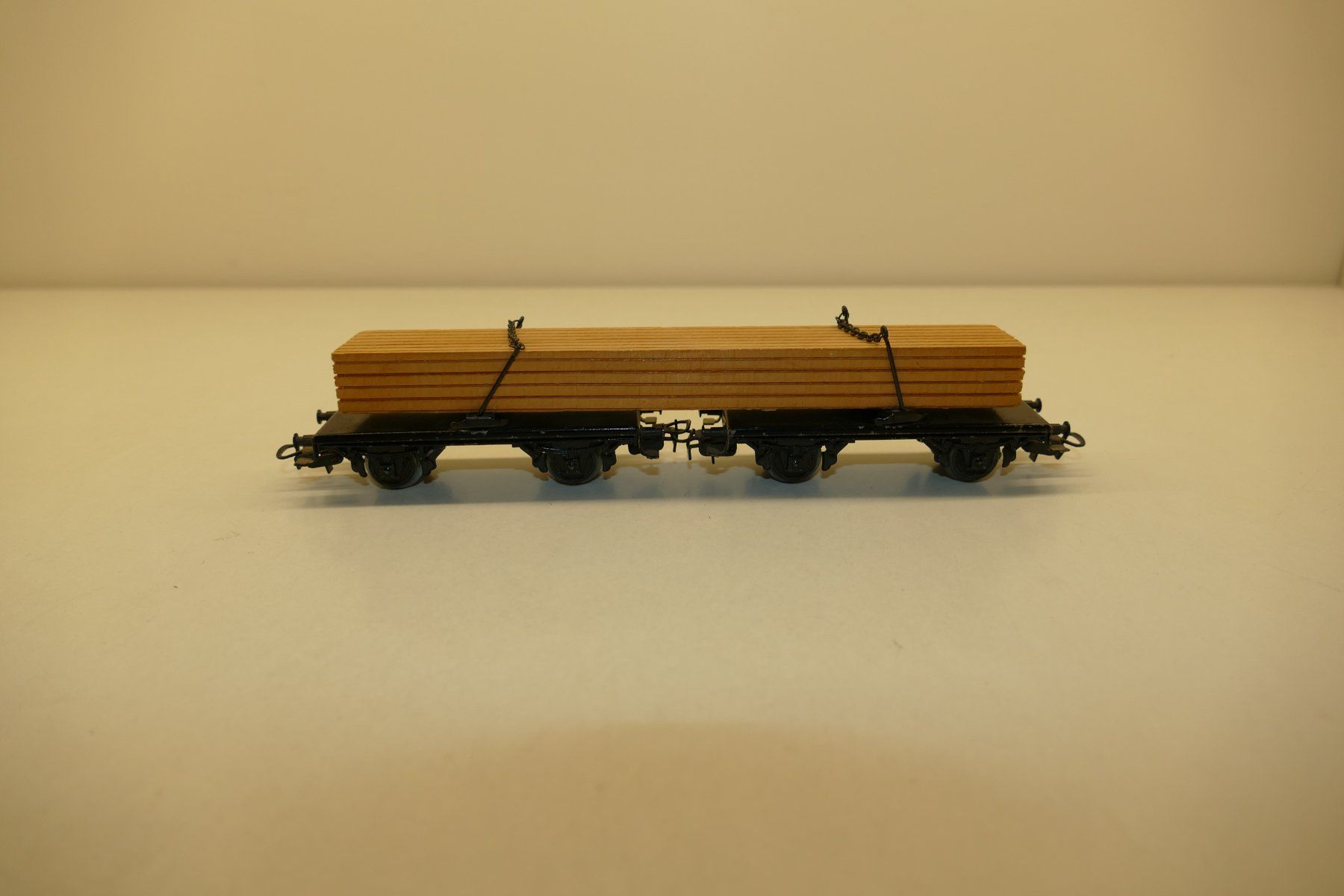 Märklin Modellini di ferrovie: Märklin H0: Langholzwagen – Usato da Niederhasli venduto da rail-duerst 2