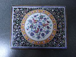 Zigarettenetui Emaille / Persien Iran