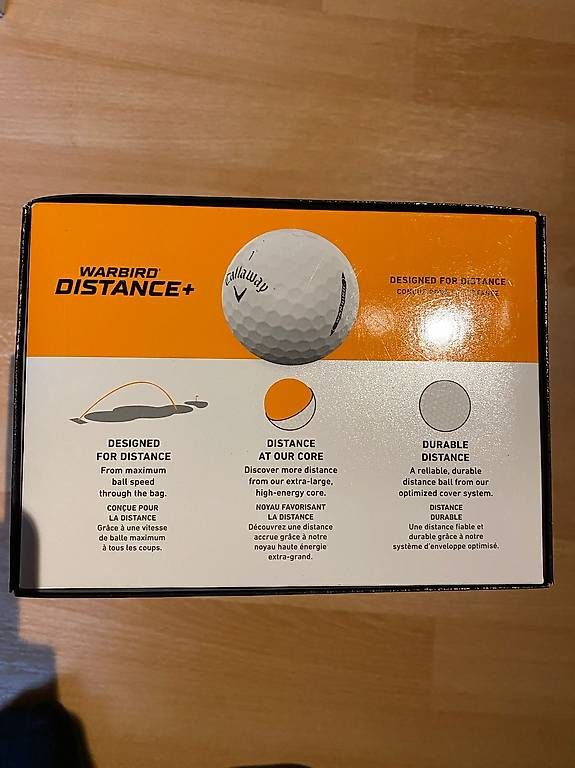 Callaway Palloni: Neue Golfbälle Callaway Warbird Dist 25 – Nuovo e nell'imballaggio originale da Aarberg venduto da GolFamin 3