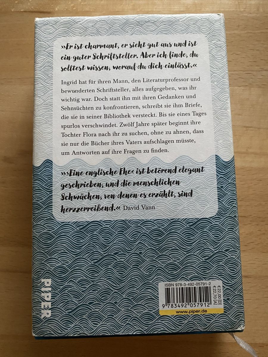 Bücher: Eine englische Ehe - Claire Fuller – Gebraucht aus Schwarzenburg von Michellu 1