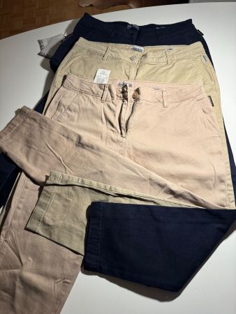 3x NAPAPIJRI Damen Chino-Hosen | Set Grösse 29 | Slim Fit