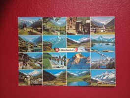 Lötschental Wallis mehrbildrig 16 Ansichten 1986
