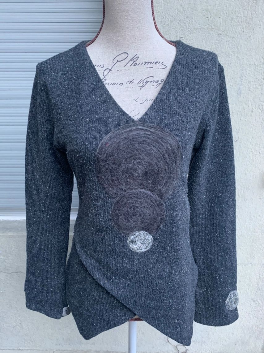 Maglioni & Felpe: Superbe pull tricot structuré ALL BEAUTIFUL ENJOY t.36 – Usato da Martigny venduto da only__you 1