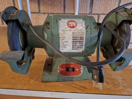 Tisch Schleifbock, Doppel Schleifmaschine, Top Zustand!