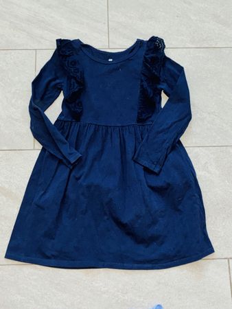 Kleid H&M dunkelblau Grösse 122/128 guter Zustand