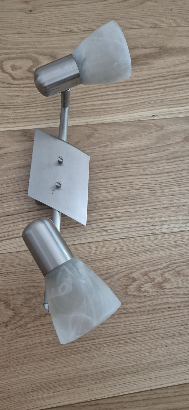 Lampade: Deckenlampe mit 2 Spots, Chrom-Optik – Usato da Kriens venduto da mic_p5qk 1