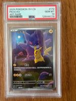 2025 Pokemon Pikachu  Gengar AR 172/151  PSA 10  CS
