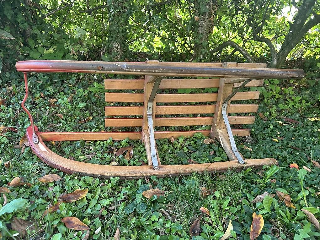 Davos Slitta: Slitta in legno "Davos" – Usato da novaggio venduto da cam_5stl 4