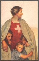 Bundesfeierkarte 1917, Helvetia