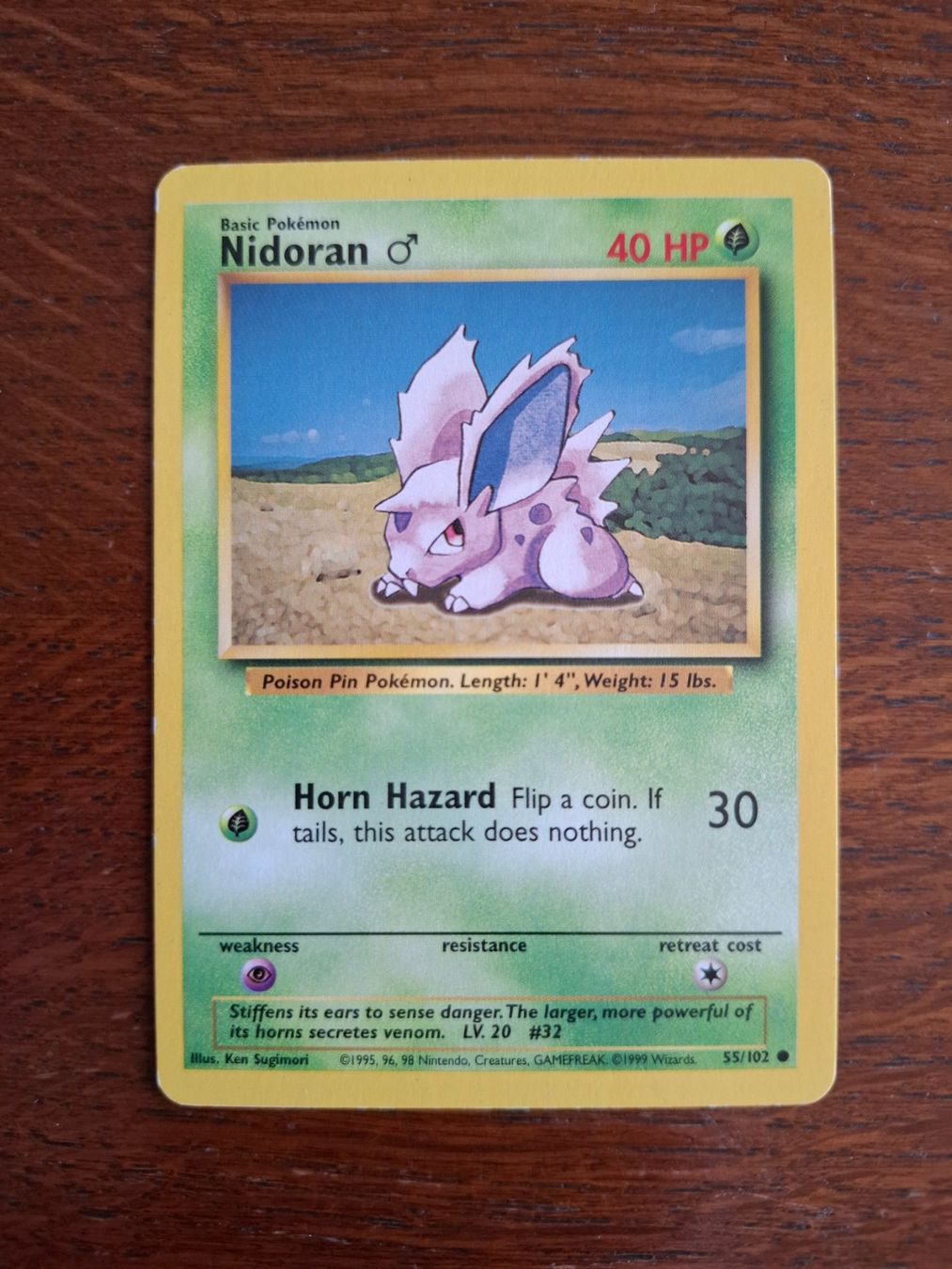 Pokémon Carte collezionabili: Pokemon Nidoran Base Set 55/102 – Usato da Giornico venduto da ale_lc8k