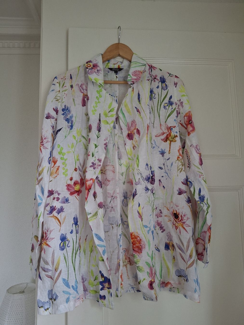 Giacche: Blazer fleuri en lin M  – Usato da Lausanne venduto da Cognitia