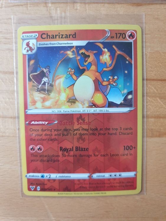 Charizard Reverse Holo Vivid Voltage Kaufen auf Ricardo