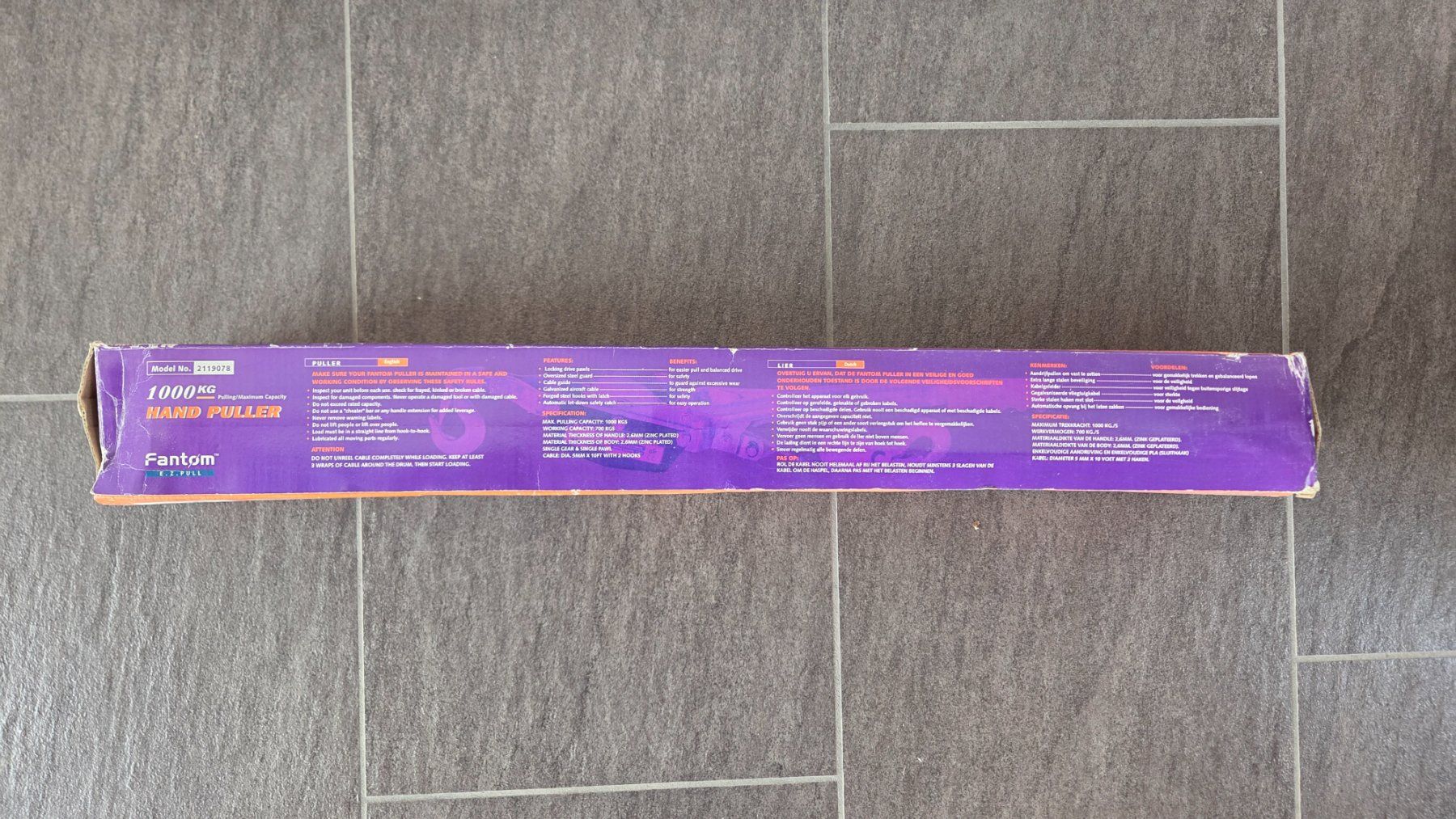Altro per stoccaggio & trasporto: Fantom Handseilzug Seilwinde 1000kg  Neuwertig – Nuovo (secondo la descrizione) da Morgarten venduto da Buemi0 5