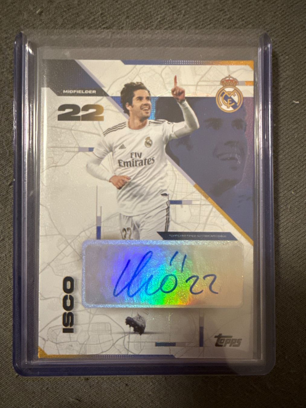 Topps Sammelbilder & Trading cards: Isco Signed Topps Card – Gebraucht aus Chur von raf_h96v