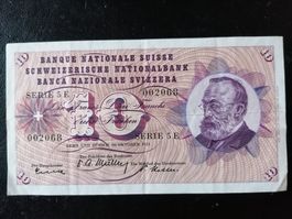 10-er Note 1955, Gottfried Keller