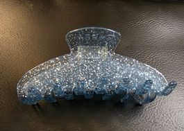 Cheekie Haarklammer blau Glitzer
