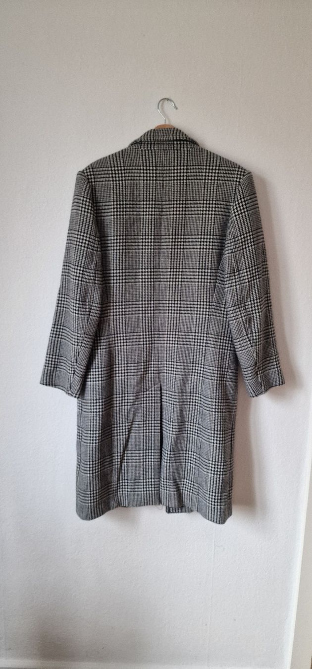 Sandro Cappotti: Sandro Paris Wool Blend Check Coat – Usato da Zürich venduto da yoooh 2